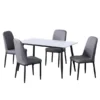 Elegant Ceramic Dining Set (1+4)
