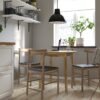 Acacia Wood Round Table Set