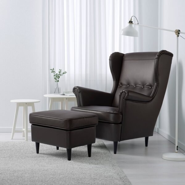FootEase 3 – Leather Footstool